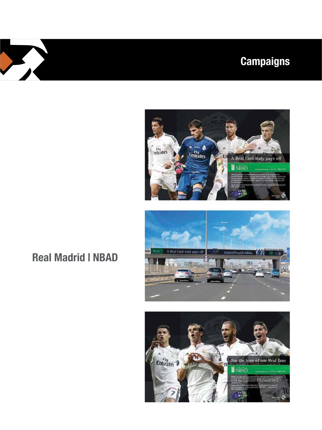 Real Madrid — NBAD Campaign